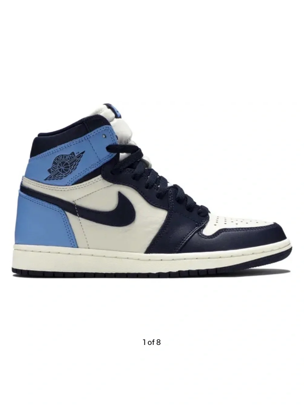 Air Jordan 1 mid university blue